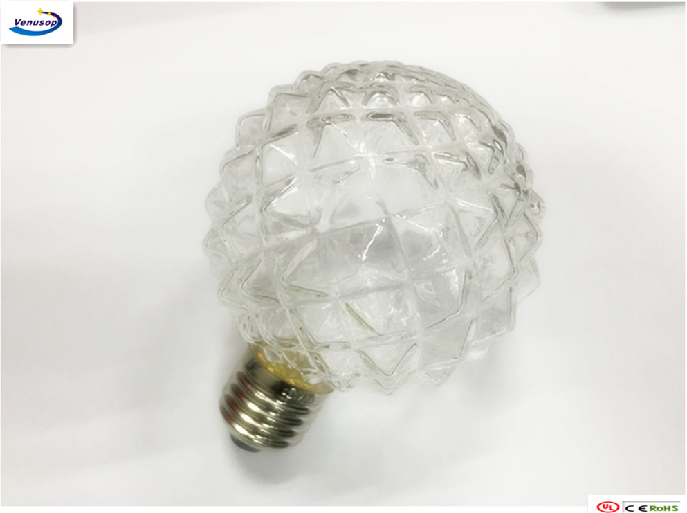 Antique design E27 E26 LED bulb light decorations lighting led globe lamp crystal glass cover
