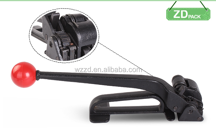 OEM ODM Strapping Tensioner Tool 0.3mm - 0.8mm Steel Band Strapping Tool