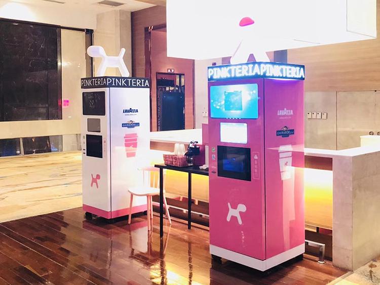 Automatic Coin / Bill Operated Italian Expresso Coffee Machine With Payment System