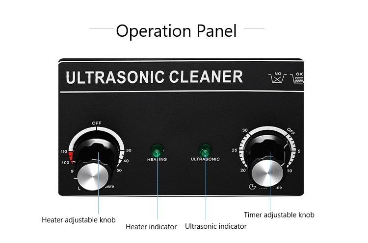 Mechanical Sonic Wave Ultrasonic Cleaner Automatic Ultrasonic Frequency 40KHz