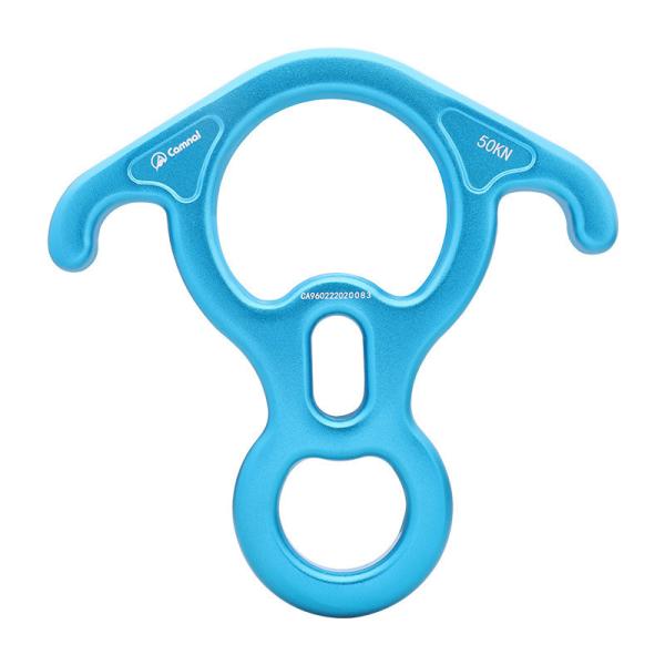 Customizable Logo 330g Rock Climbing Aerial Work Rope Abseil 8 Figure Ring
