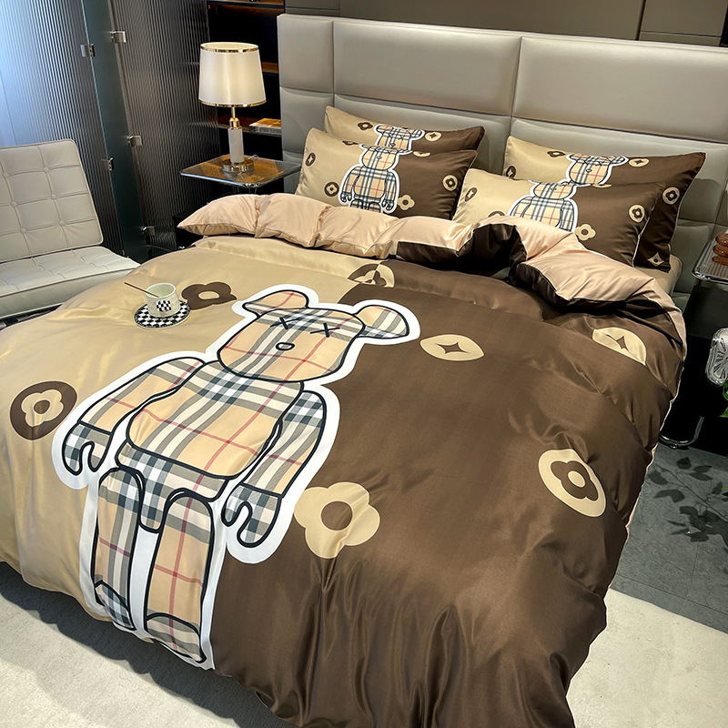 Experience Comfort and Style with This 4-in-1 Queen-Size Duvet Set from Tide Fashion