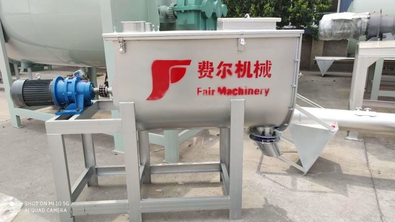 Stainless Steel Ribbon Mixer Machine Different Size For Granule, Powder Treatment