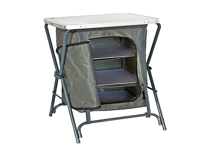 Aluminum frame Foldable Outdoor Garden Table With 600x300D Oxford MDF Material