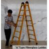 Buy cheap Collapsible 2.05m 2X8 Fiberglass Telescoping Ladder from wholesalers