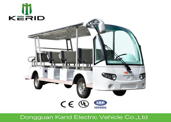Electric Tourist Vehicles With 14 Seats , Electric Sightseeing Bus Battery