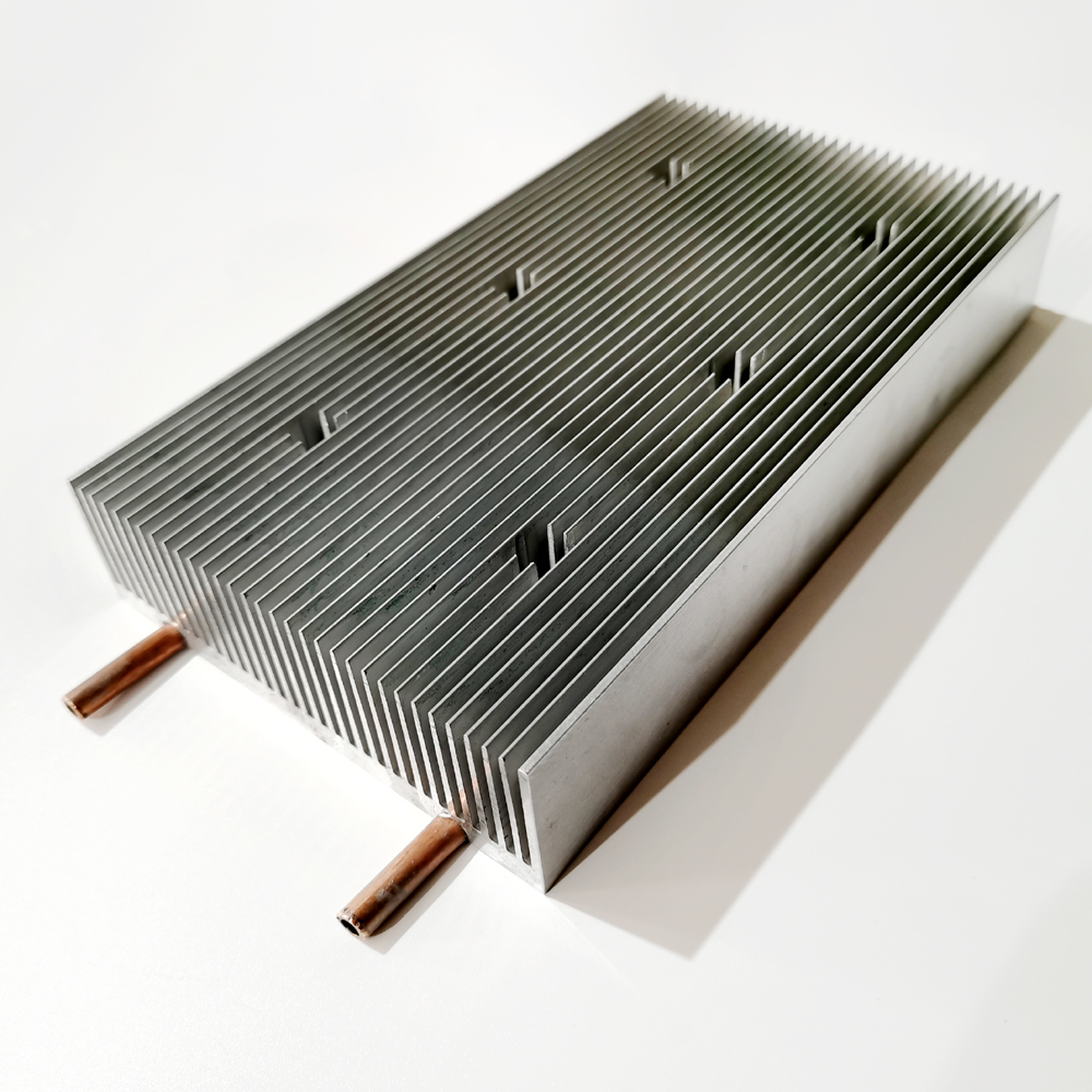 6 Loops Degreasing Radiator Heat Sink Water Cooling 180x240x12mm