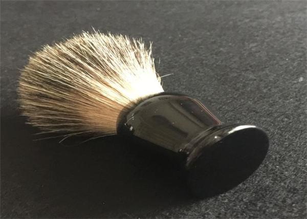 Badger Hair Men Shaving Brush Black Pure Badger Hair Wet Shaving Brush Resin