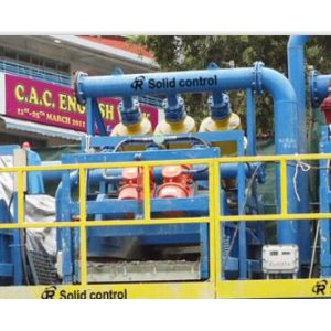 Flexible Capacity Slurry Cleaning Drilling Mud Desander with Pure Polyurethane