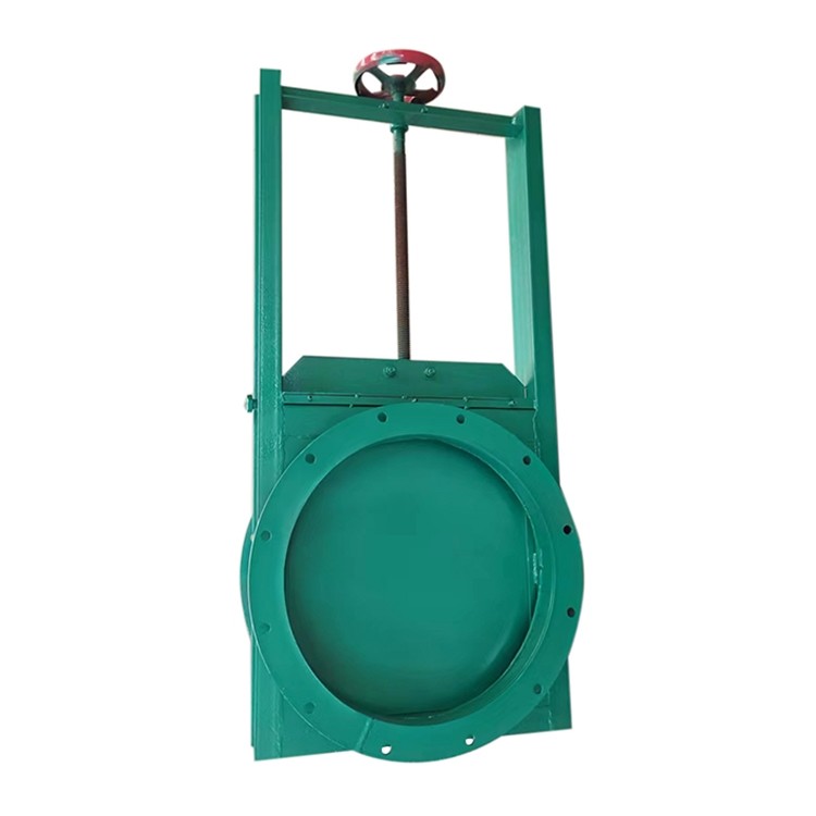 Customization Gate Valve Cast Steel Sewage Slurry Manual Knife Gate Valve
