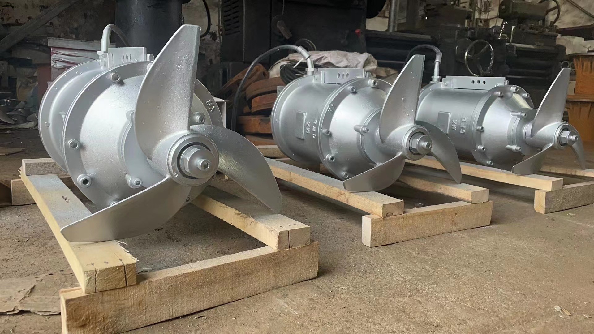 Wastewater Treatment Plant Submerged Mixer Pump For Mixing And Agitation Of Liquid Contents