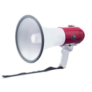 Active 50W Portable Handheld Bullhorn Megaphone Speaker for Large Group