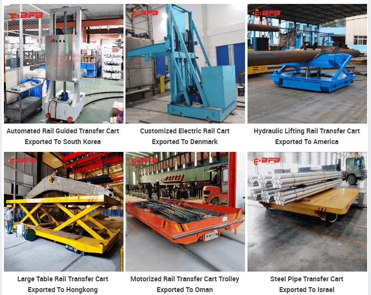 Rail Cart Transfer Ferry Trolly Track
