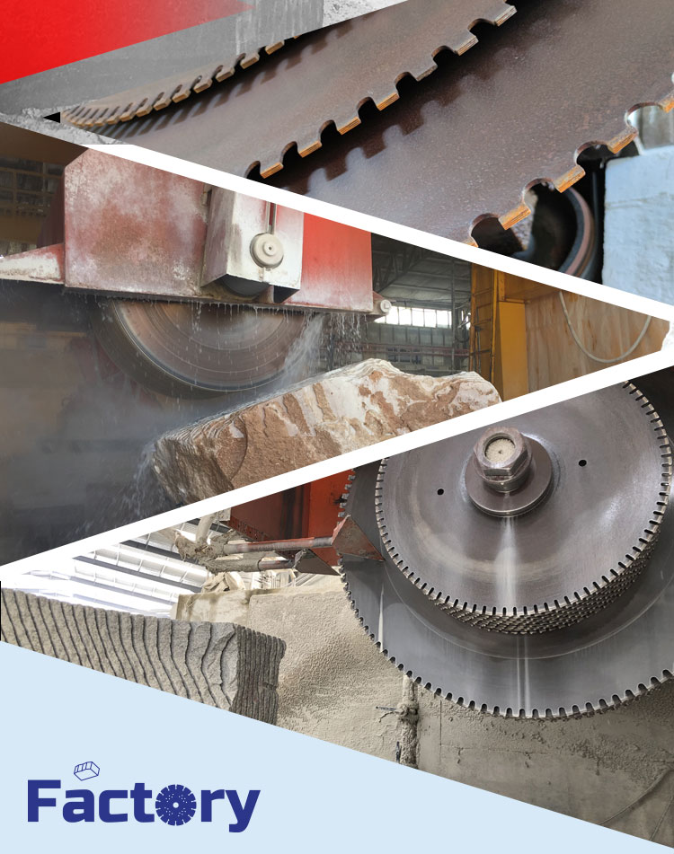 Multiblade Block Cutter 1200mm Wet Cutting Diamond Segment for Granite Cutting Tools
