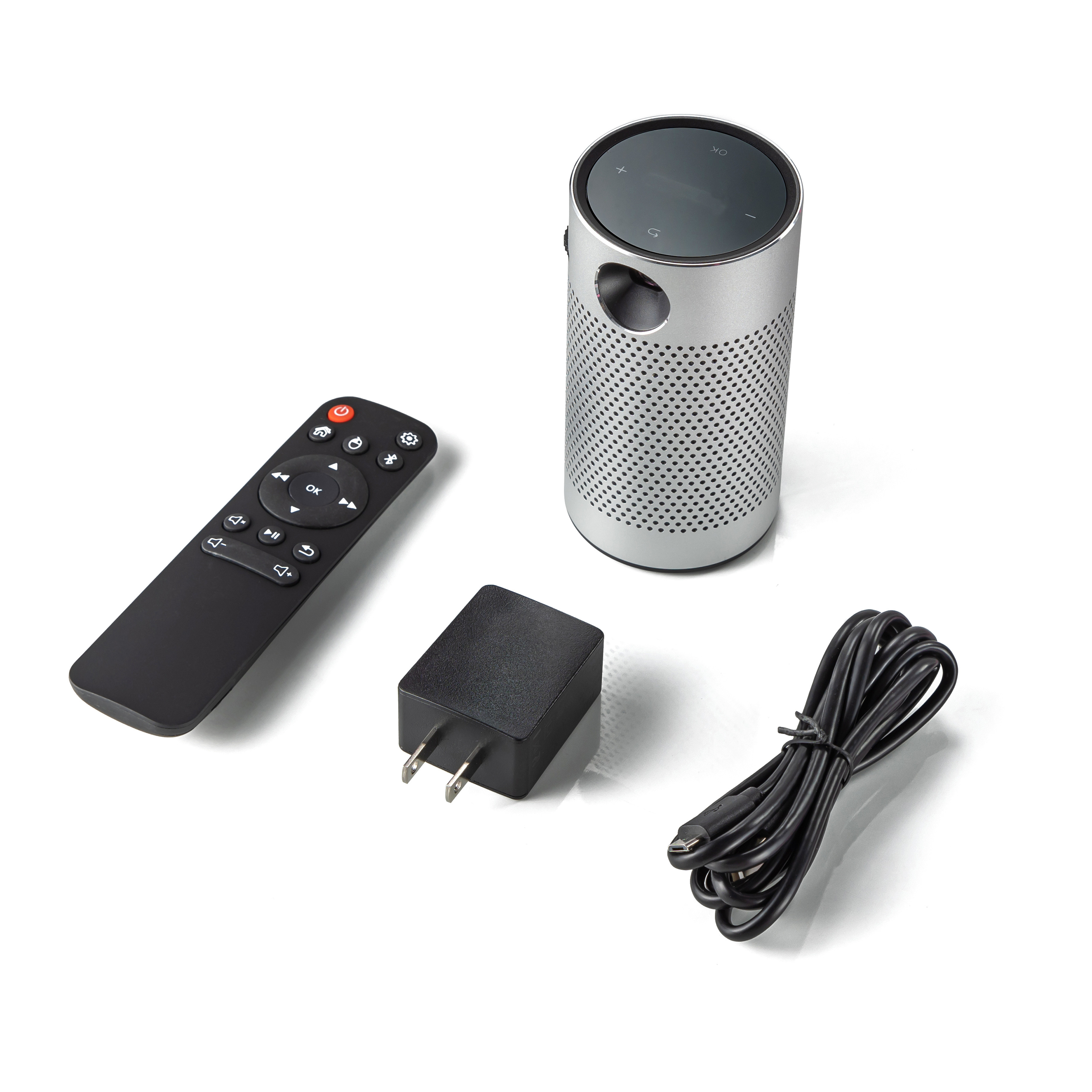 Mini Wifi Android Home Cinema Projector , 70 Lumens DLP 4k Portable Projector