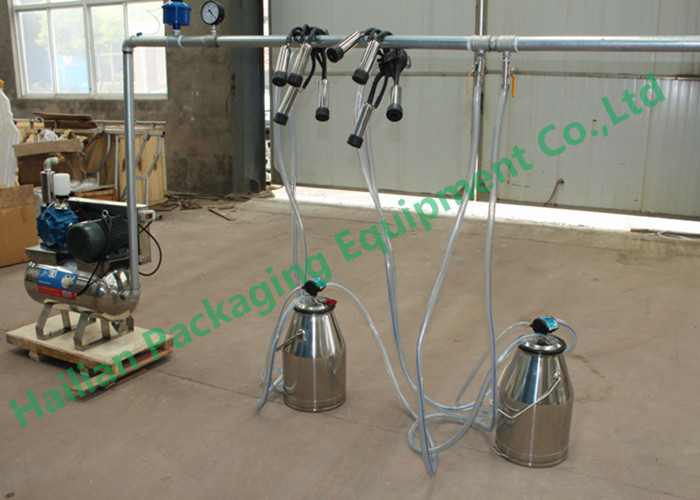 HL-JN10 6 Milking Bucket Automatic Cow Milk Machine with 380V 50Hz