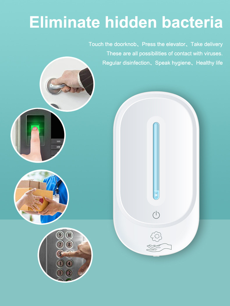 Kitchen Bathroom Touch Free IR Sensor Auto Hand Soap Dispenser