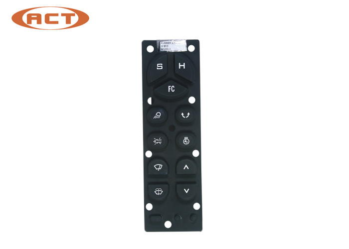 Stainless Steel Excavator Display Liquid Crystal Parts KEY-PRESS SK200-3 KLB-B3015
