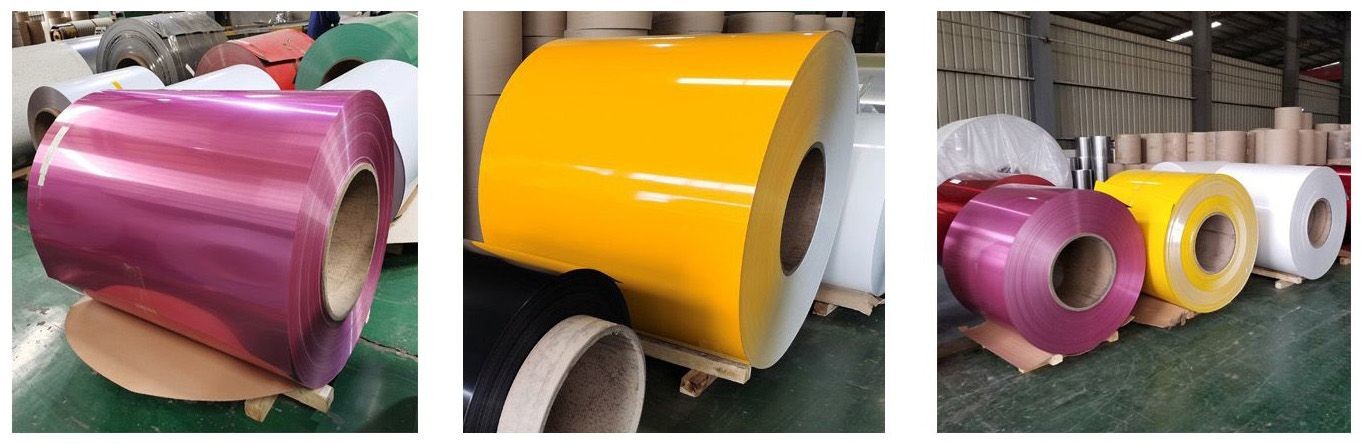 0.5MM Thickness PE / PVDF 3105 H46 Aluminium Coated Coil