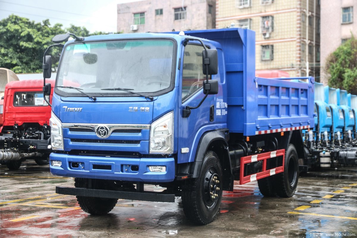 Mini 18tonThree-ring 160 HP 4x2 4m Fast 8 Gear Muck Dump Truck (EU3-6 National3-6)