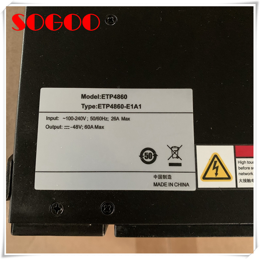 HUAWEI ETP4860-E1A1 Embedded Power System Power Supply 48V60A