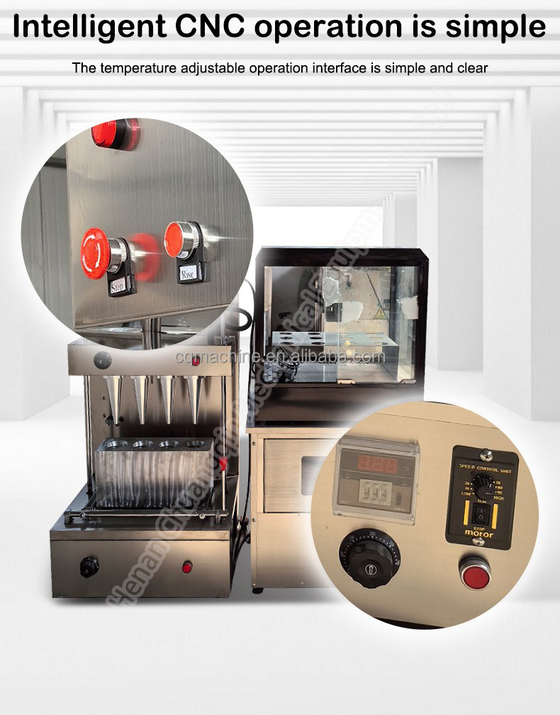 Safe Pizza Cone Making Machine Oven Pizza Cone Maker 110V/220V