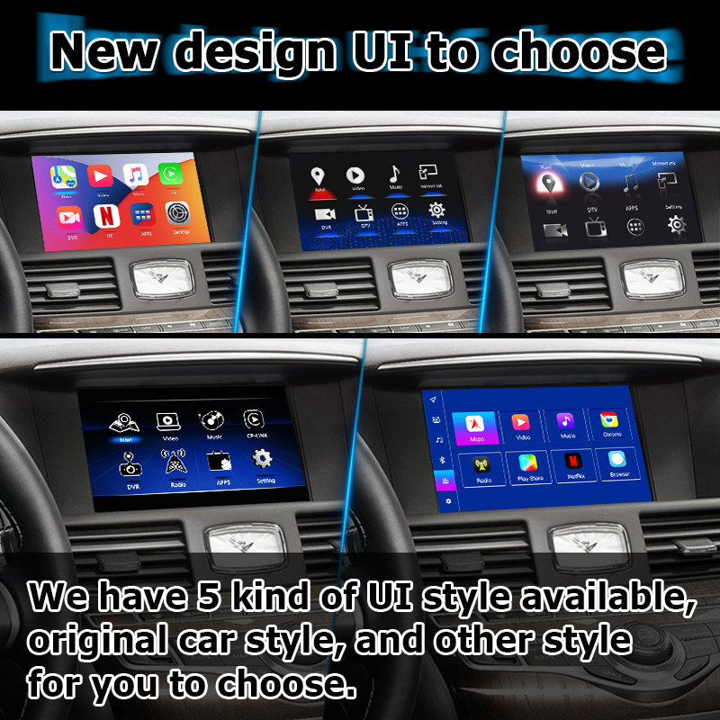 Android 13 8+128 Carplay video Interface For Infiniti Q70 / M35 M37 Fuga Support Youtube