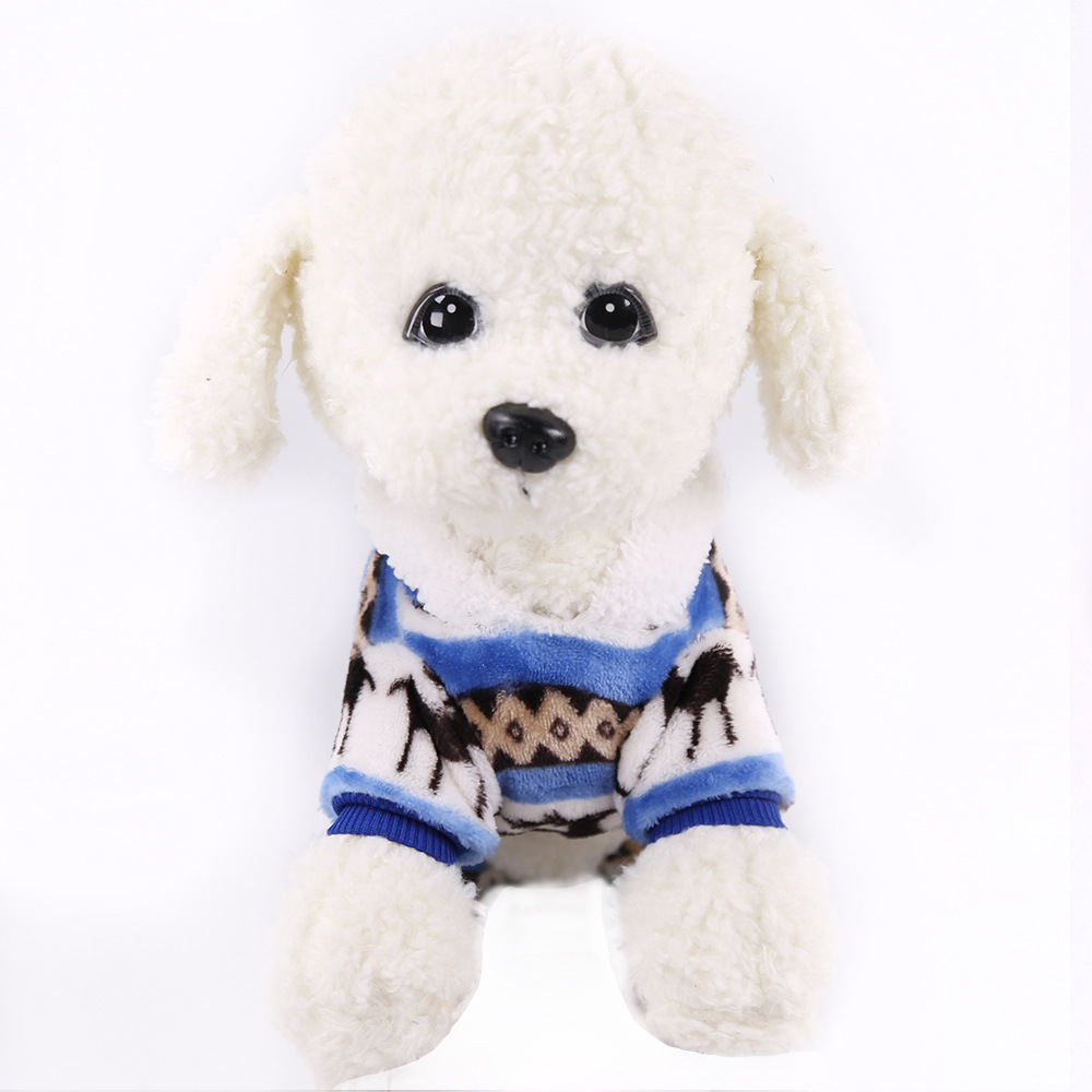 55cm Puppy T Shirt Moderate Thickness Custom Logo Puppy Winter Coat