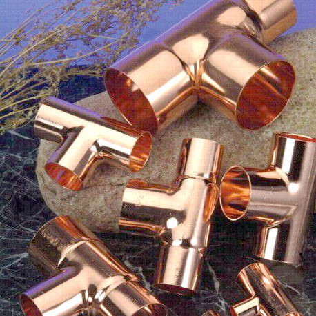 Customized C70600 / 71500 Tube 30/70 Cooper Nickel Equal Tee DIN20-600 SCH30 SCH40 3/4"-30"
