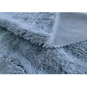 100% Polyester Long Pile PV Plush Fabric For Toy Hometextile