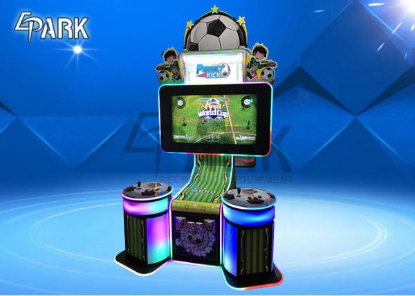 Commercial Football / Soccer Arcade Game Machine Reality Simulator For Amusement