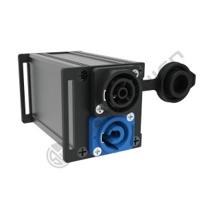 Powercon Connectors 2 X Power Strip Unit with Power Twist Input/output Power