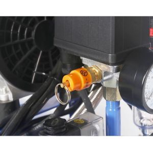 800w Oil Free Piston Air Compressor Single Piston 25L Multi Phase Filteration