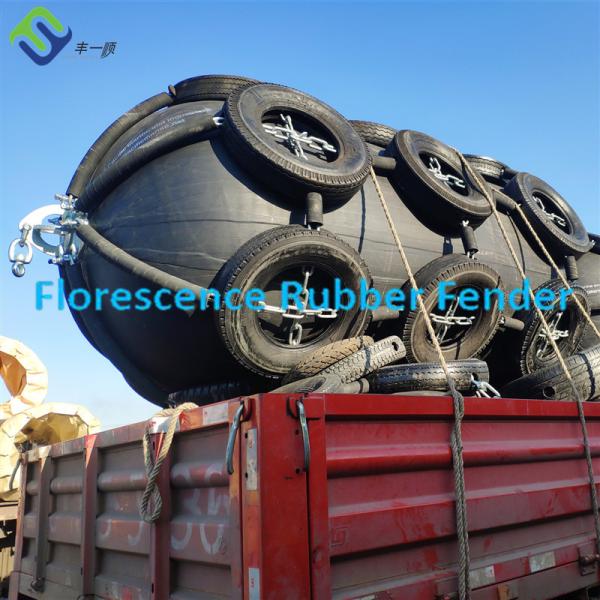 2.5x4.5m Dimension Pneumatic Rubber Fender Maritime International