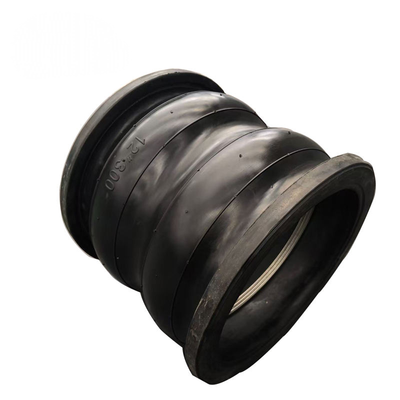 High Performance Double Sphere Rubber Expansion Joint With Vibration & Noise Reduction