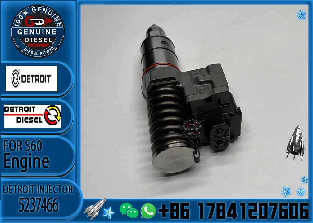 Detroit Original Diesel Fuel Injection 3861890 R-5237466 5237466 For Detroit Diesel series 60 11.1 and 12.7 L