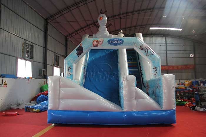 0.9mm PVC Material Kids Inflatable Slide With Air Blower And Repair Kits