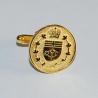 Buy cheap Gold / Antique gold 1.5mm Die casting Custom Cufflinks at a lower price from wholesalers