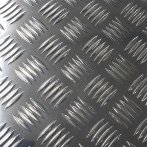 China Embossed Patterned Aluminum Diamond Plate 8mm For Architectural Appearance on sale