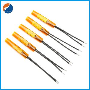 Normal Closed Thermostat Temperature Switch BW Bimetal Thermal Protector 250C