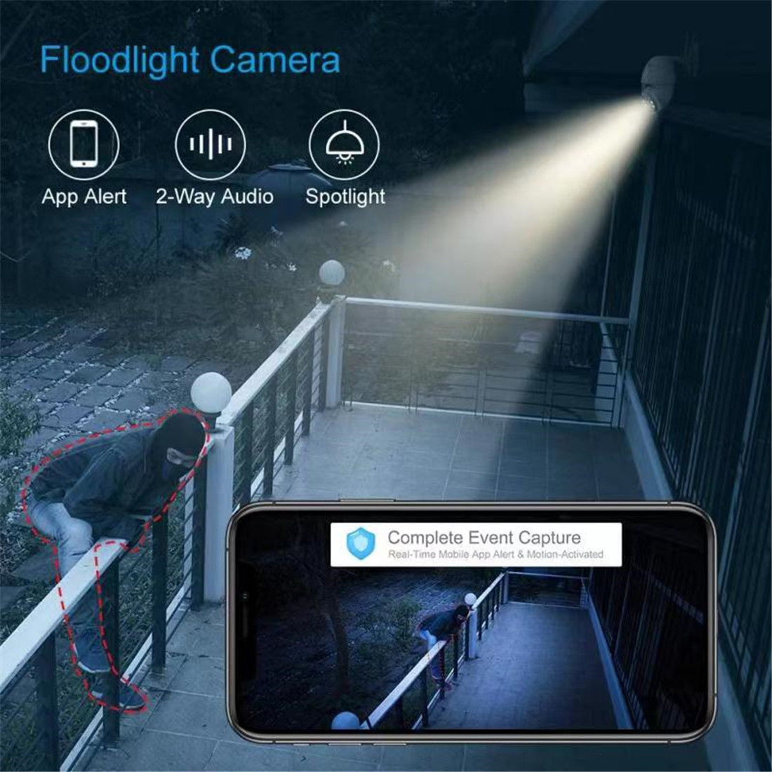 PTZ Dome Camera, IP65(JY-D022-2MP)