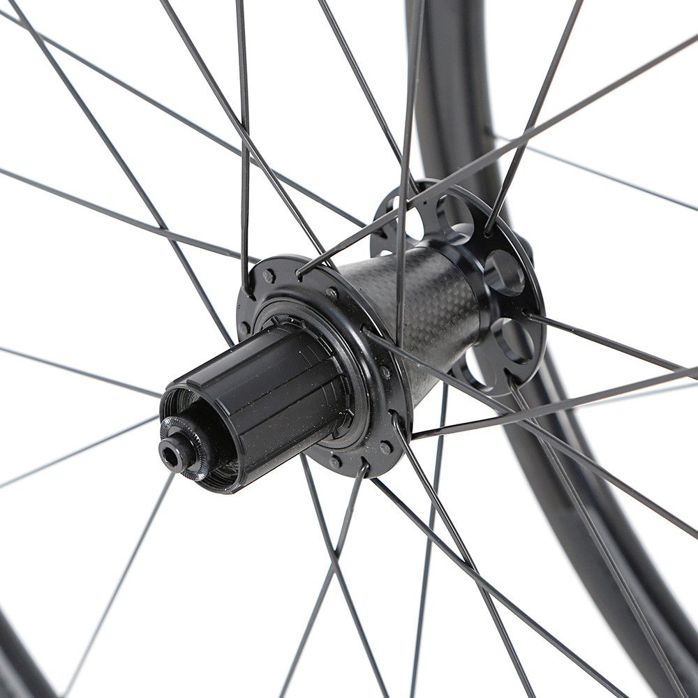 TWITTER Carbon Wheelset 700C Disc 12K Carbon Rim Aerodynamic