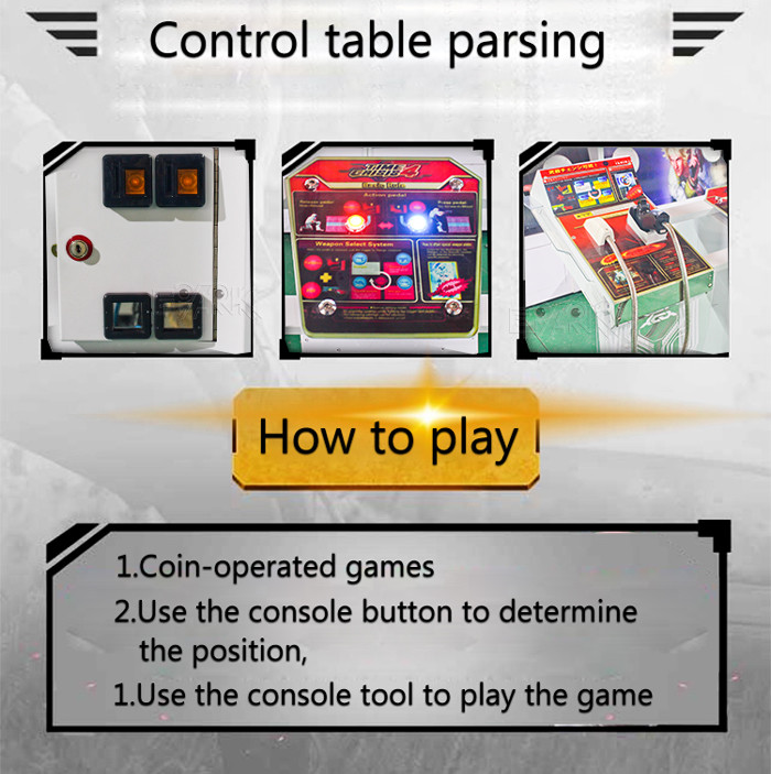 Time Crisis 4 Shooting Arcade Machines Laser Gun Video Game Machine