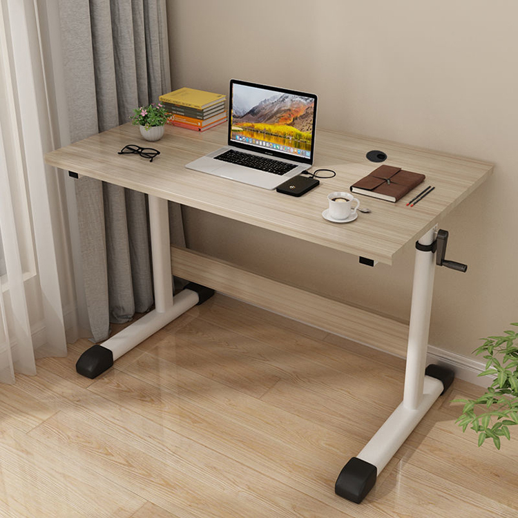 Manual Height Adjustment Office Computer Working Table for DIY Modern Computer Desk