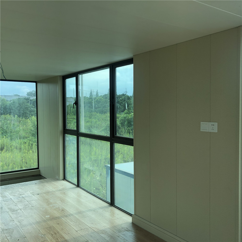 Contemporary 2 Rooms 38m2 Top Open Window Luxury Prefab Tiny Homes