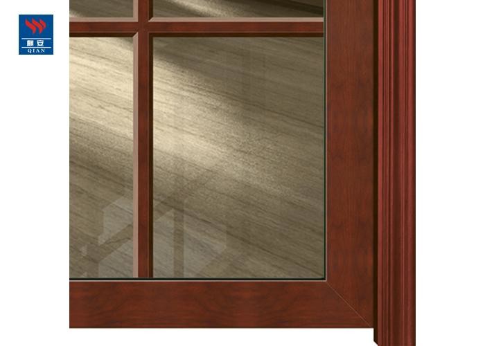 Kitchen Sliding 90min Fireproof Solid Wood Glass Doors