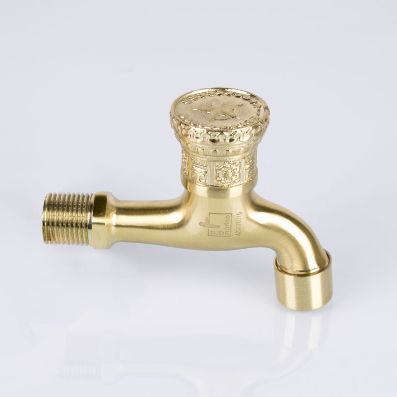 1/2" Mop Pool Brass Bib Cock For Washing