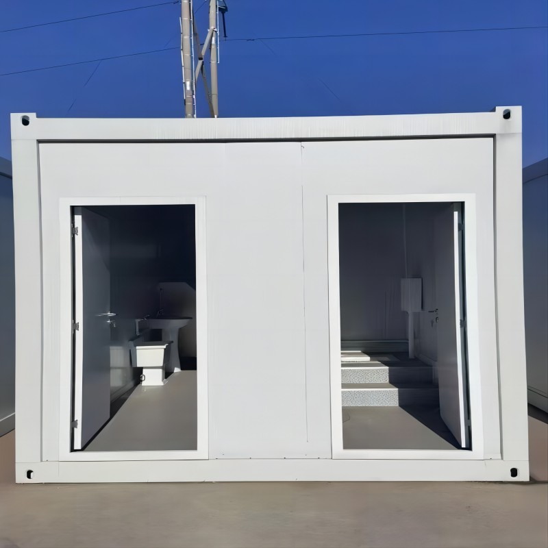 Easy Assemble Expandable Luxury Bath Houses for 2-3 Bedroom Detachable Container Homes