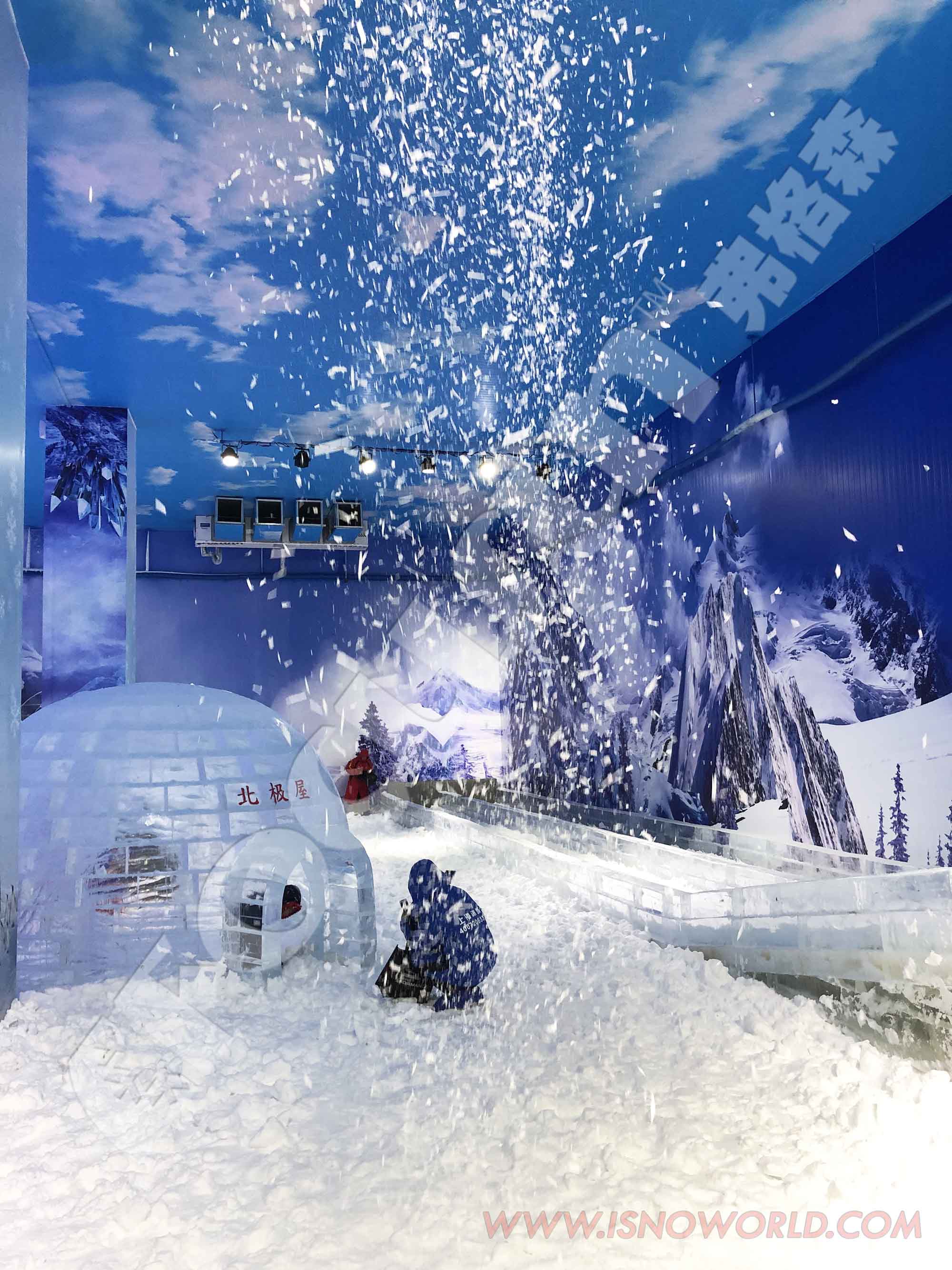 4.5T Snow Falling Machine for Indoor Snow Park And Can Artificially Simulate Snowy Scenes