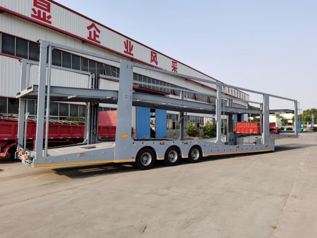 3 Axle Transport 8units Air Suspension Car Carrier Trailer